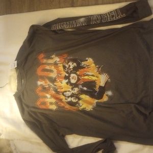 Men's ac\dc long sleeve